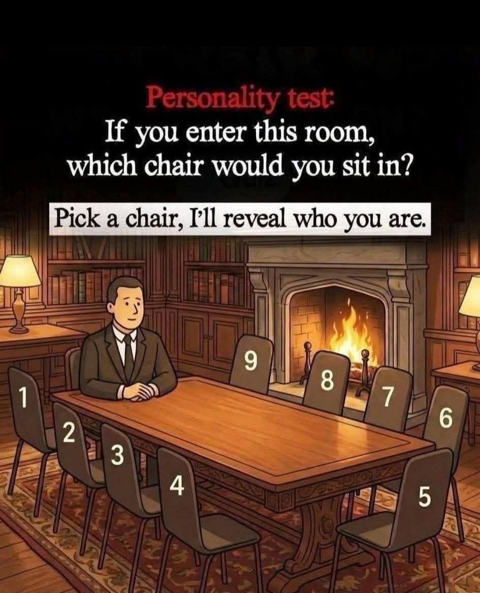 Where Would You Sit? The Simple Seat Choice Puzzle That’s Going Viral